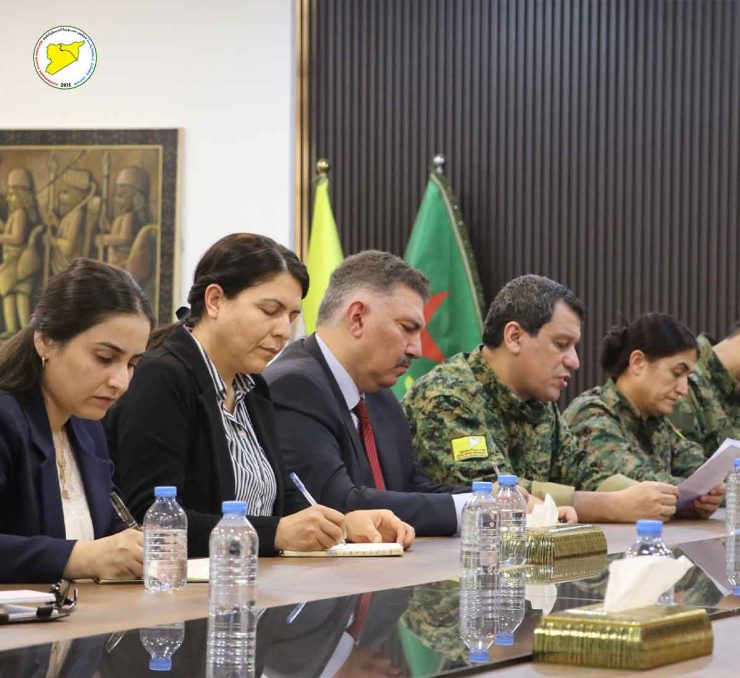 MSD'ê, Rêveberiya Xweser û QSD'ê encamnameya Komxebata Êlan a 2' yem gotûbêj kirin